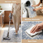 Office Chair Mat - for Hardwood Floors, Large Non-Slip Easy-Clean Floor Protection Blanket (Blue, “60 x 48in”) - Image 5