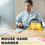 Desk Mouse Pad Hand Warmer Super Quiet 110v 100w - Black - Image 2