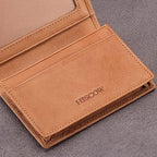 HISCOW Full Grain Leather Business Card Holder Case - Image 5