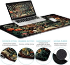 LIMKRIAN Goth Skull Mouse Pad Set Large Desk Mat for Desktop Decor - Image 4