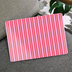 MEEgoodo for M5/M4/M3/M2 MacBook Air 15 inch Case 2026 2025 2024 2023, Case Fit Model (A3448/A3241/A3114/A2941) for MacBook Air 15.3 inch, Pink and Red Stripes - Image 5