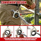 Metal Zip Tie Gun Kit, 150 PCS 304 Stainless Steel Zip Ties, All 11.8 Inch - Image 6