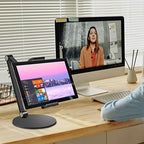 iPad Stand for Desk, Surface Pro Holder, Multi-Angle Adjustable Tablet Stand Holder for 4.7''- 13'' Screen Microsoft Surface Series, iPad Series,Samsung Galaxy Tabs,Amazon Kindle Fire, Etc. (Black) - Image 6