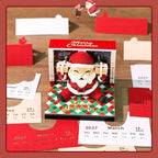 3D Calendar 2027,Time Piece Calendar 2027,3D Memo Pad,Tear Away Calendars,Santa Claus Sculpture Desk Calendars,3D Art Notepad Calendars,Christmas Gift,New Year Gift (Santa Claus) - Image 6