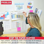 Ultimate Office AdjustaView Expandable Desk Reference Display Organizer 20C - Image 2