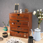 Large Wooden Drawers Wooden Box with Drawer Brown - Image 5