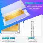 SATINIOR 100 Pcs Clear 55 Pt Ultra-Thin Card Holders for Trading Cards - Image 3