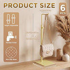 6 Pack Purse Stand Holder Handbag Display Stand, Gold - Image 2