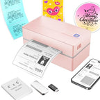 Thermal Shipping Label Printer 4x6 Bluetooth Label Maker for Small Business by Unknown