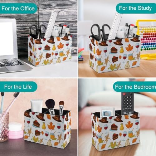 Supply Organizer Cowboy Hat Honey Corn Strawberry Pears Cake Wheat Multi‑Compartment Compact Baskets,Art‑Craft with Standard Desk‑Size - Image 4