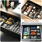 [UPGRADED 6 SIZE & 52 PCS] Tool Drawer Organizer Tray, Tool Box Organizer, Garage Organization, Non- Slip Tool Storage Dividers for Garage Workbench Tool Chest - Image 6