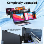 domyfan Laptop Screen Extender 15.6“ FHD 1080P IPS Portable Monitor, USB-C Plug and Play Dual Screen with 100% sRGB Color Accuracy, for Windows Mac Android Chrome Laptops 13” to 17“ - Image 3
