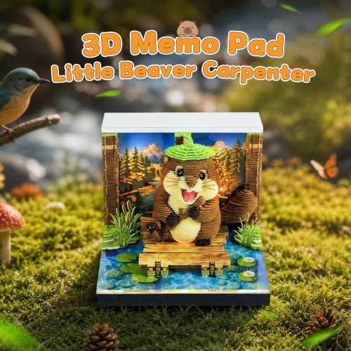 3D Memo Pad Time Piece Calendar 2026 3D Weekly Calendar Notepad - Image 3