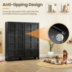 Yizosh Metal Pantry Cabinet - Image 7