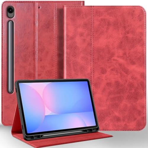Leather Case for Samsung Galaxy Tab S10 FE Plus + 13.1 inch 2025 by FocusonNANRUILCase