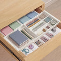 Briwooody 3 Pcs Hanging Sliding Drawer Tray with Adjustable Dividers by Briwooody