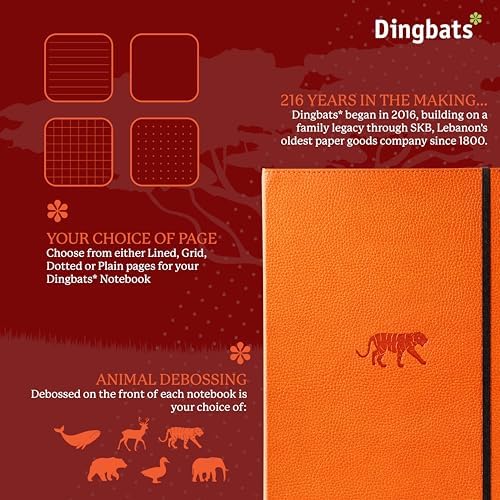 A4+ Orange Tiger Lined (Wildlife) - Image 2