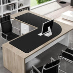 Vyaaa L Shaped Mouse Pad, 59"x59"x19.6" Large Corner Mouse Desk Mat, Black - Image 6