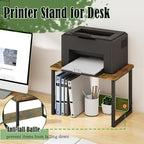 MARTY Printer Stand for Desk, Desktop Shelf Printer Riser for Home Office - Image 2