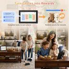 10.1-Inch Digital Wall Calendar—No Subscription Smart Home Scheduling - Image 5