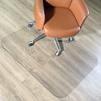 3Pack Crystal Clear 1/5" Thick 47" x 35" Heavy Duty Hard Chair Mat, Can be Used on Carpet or Hard Floor - Image 2