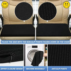 Gel Seat Cushion for Long Sitting - 17.5" x 15.5" x 2.4" (Extra Thick) - Image 6