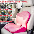 Car Seat Cushion Office Chair Cushion with Lumbar Support Pillow - Image 2