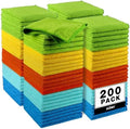 AIDEA Microfiber Cleaning Cloth-200PK, Microfiber Towels for Cars, 12×12" by AIDEAHOME