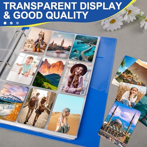 ZENOWICK 400 Pack Card Sleeves Binder Sheets, Holds 7200 Cards - Image 5