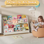 4-Tier Extended Kids Bookshelf, Book Shelf for kids rooms，bookshelf for kid - Image 7