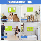 Double-Sided White Board Dry Erase Magnetic Whiteboard Wall 36x24 Green - Image 4