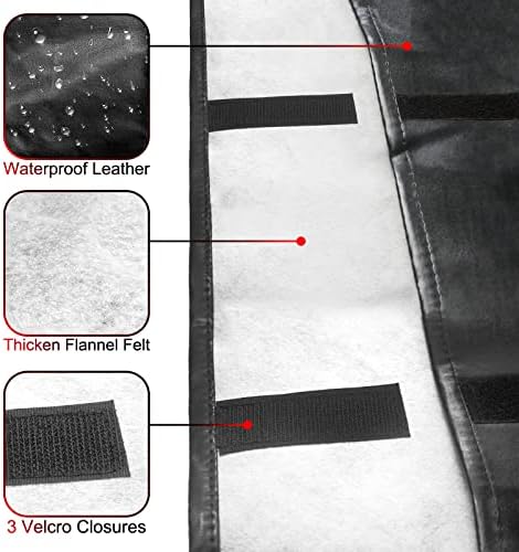 Table Leaf Storage Bag Padded 1 Pack, Fit 48 x 24in Leaves, Black - Image 3