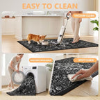Office Chair Mat for Hardwood Floor & Tile Floor,36"X 48"-Square Black - Image 5