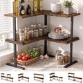 Golener Countertop Shelf, Kitchen Counter Organizer, Adjustable, Stackable by Golener