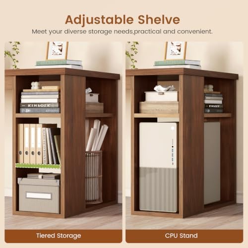 SEDETA 55.1" Farmhouse Executive Office Desk with 3 Drawers for Home Office - Image 4