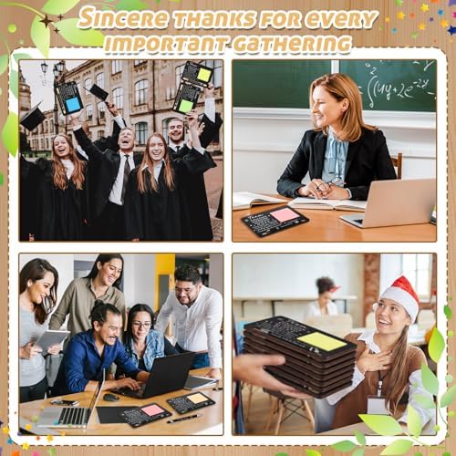 Kosiz 10 Set Wooden Sticky Note Holder Kit, Team, Black - Image 6