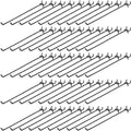 Shimeyao 100 Pcs Peg Board Hooks Stainless Steel Pegs,12 Inch,Black by Shimeyao
