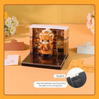 3D Calendar 2027,3D Desk Calendar 2027,Cute little raccoon Tear-Off Paper Sculpture Desk Calendars,3D Desk Calendar Memo Pad 2027,3D Memo Pad Creative Tear Away Weekly planner Carving Art Calendar Notepad,Gift,Paper sculpture calendar (Cute little racc... - Image 5