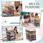 Geetery Turn in Trays Classroom, Terrazzo Color, Set of 12 - Image 5
