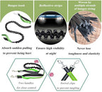 Dog Tie Out Cable for Camping, Dog Trolley System and 4ft Bungee Leash - Image 3