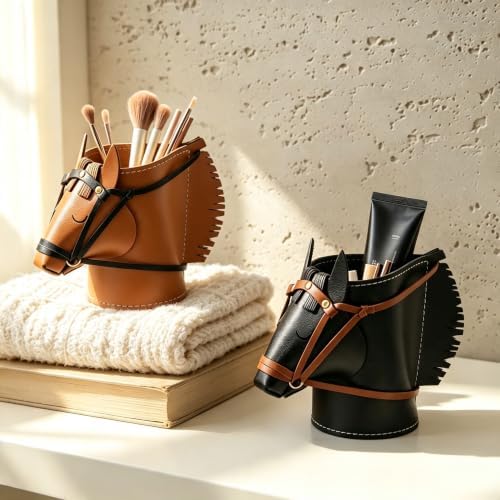 Cute Horse Pen Holder for Desk,Unique Decor for Office,Home,Gift,Accessory - Image 4