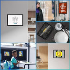 YixangDD 55 Pack Magnetic Sign Holder 8.5 x 11, Magnetic Paper Holder - Image 5