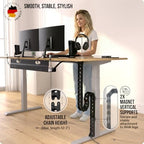 Ultimate Setup Under Desk Cable Management Vertebrae - Perfect for Sit Stand Desk - Wire Management - Adjustable Length - Flexible Cable Spine - Black, 133 cm - Image 2