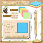 Kosiz 10 Set Wooden Sticky Note Holder Kit - Image 2