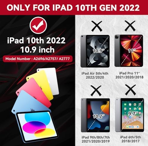 ZoneFoker for iPad A16 Case 11th/10th Generation 11/10.9 inch 2025/2022 - Image 2
