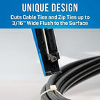 Jonard Tools CTG-1000 Heavy Duty Cable Tie Gun for Zip Ties and Cable Ties up to 3/16" - Image 2