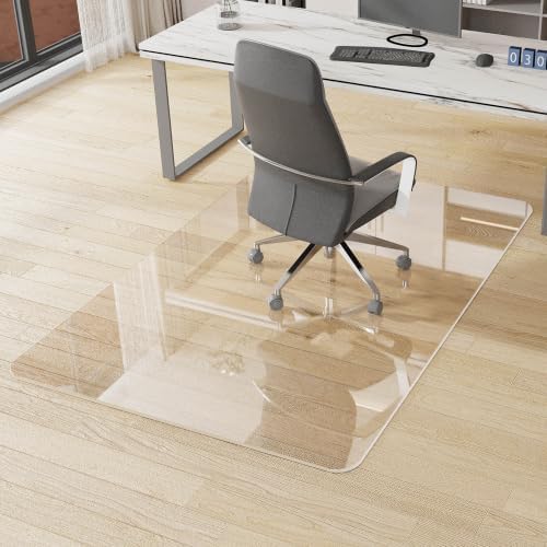 MESAILUP Office Chair Mat for Carpet or Hardwood Floor-32”x48” Chair Mat by MESAILUP