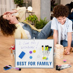 Grtard Magnetic Dry Erase Board with Stand, 18''x14'' Desktop Whiteboard - Image 5