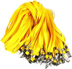 4x3 Name Tags Badge Holder with Lanyard 50 Pack Waterproof Horizontal ID Badge Holder and 50 Pcs Lanyards Nametag for Conferences, Events, and Meetings (Yellow, 4 X 3 inches) - Image 7