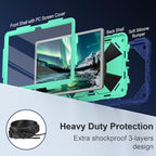 Scnioy for Galaxy Tab A11+ Plus / A9+ Case 11 Inch 2025/2023, Navy Mint - Image 2